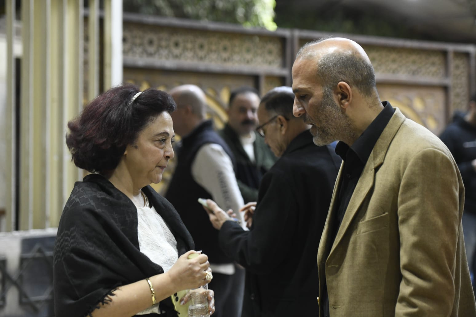 جانب من العزاء