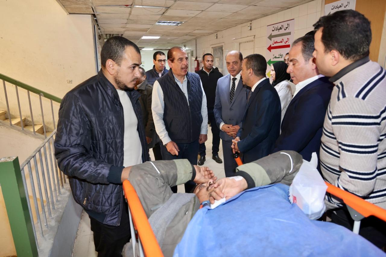 جانب من الجولات لمتابعة حالة المصابين (3)