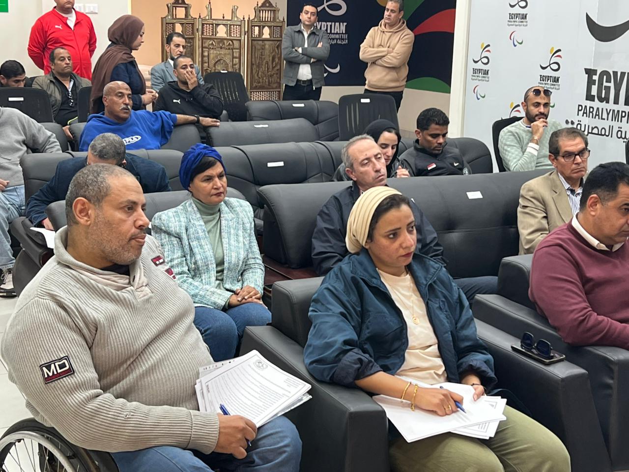 اجتماع اللجنة البارالمبية (3)