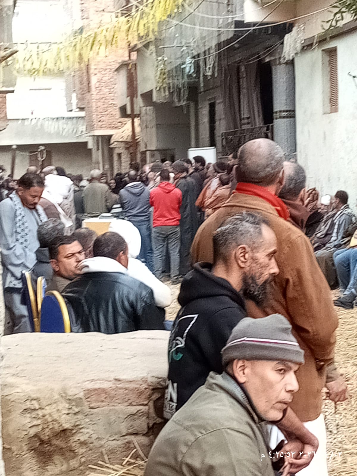 حالة من الحزن عقب وفاة الزوجة بعد وفاة زوجها