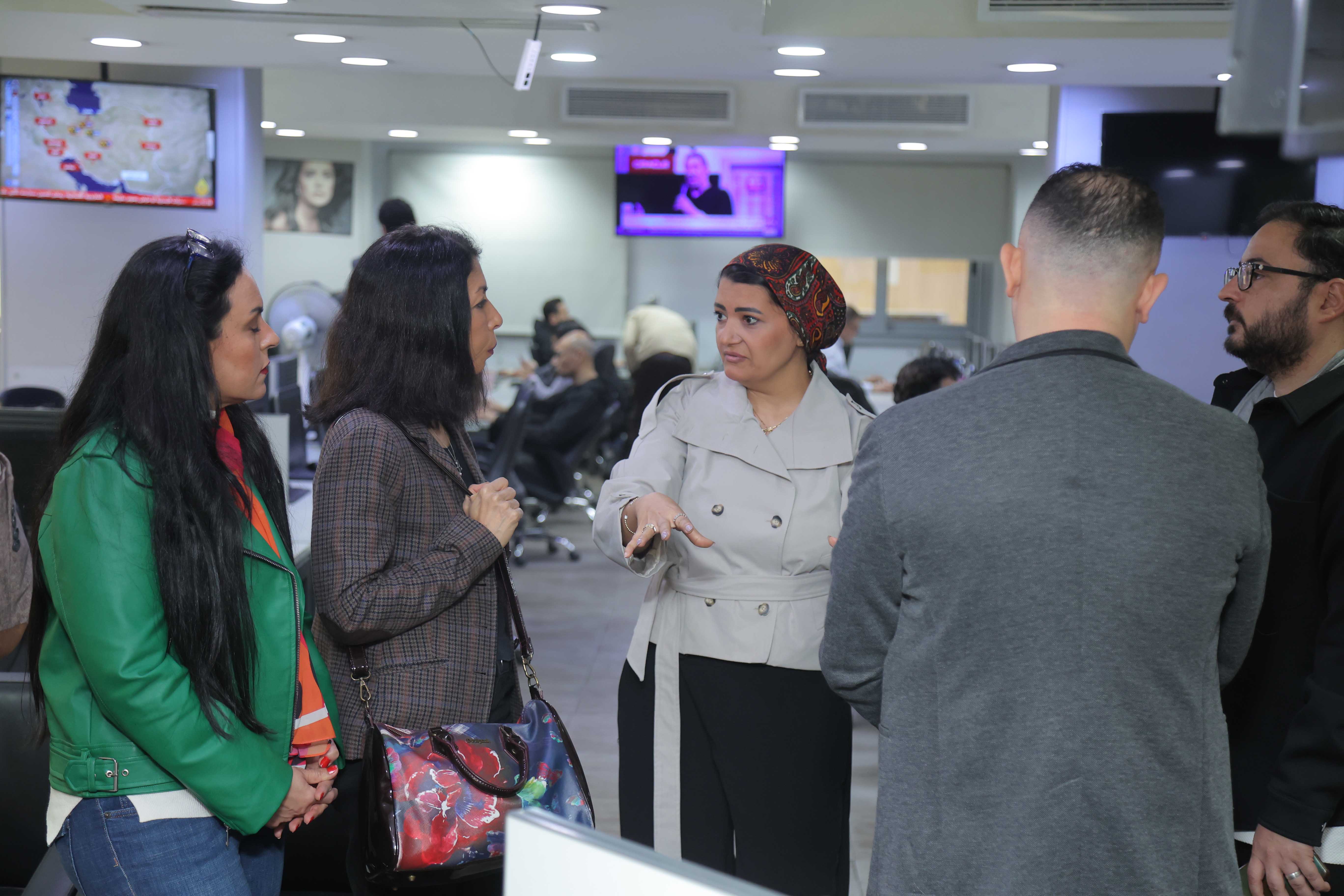 جولة راديو النيل في اليوم السابع