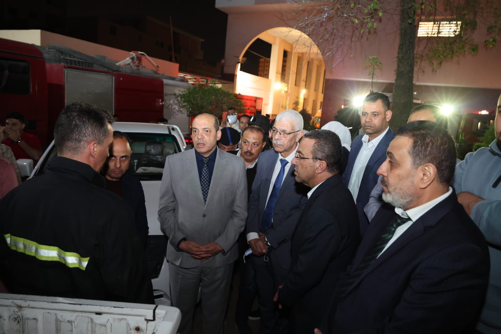 محافظ المنوفية ومدير الأمن 