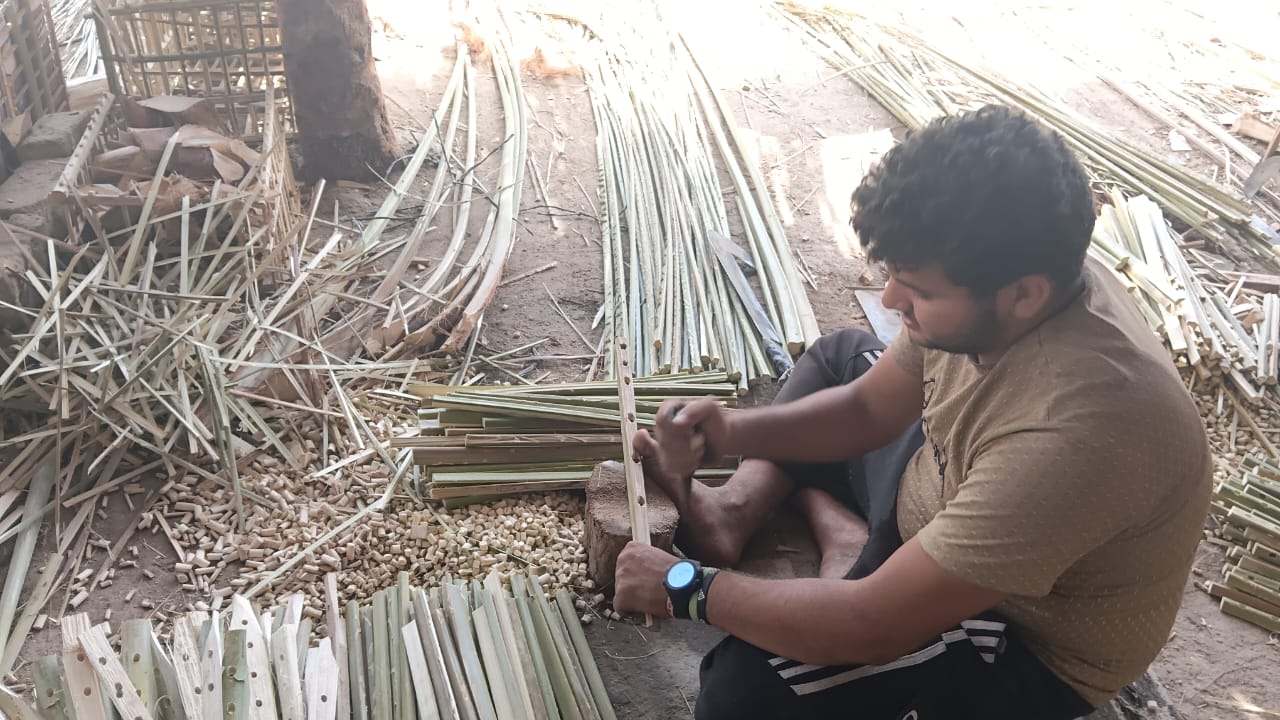 تقطيع الجريد