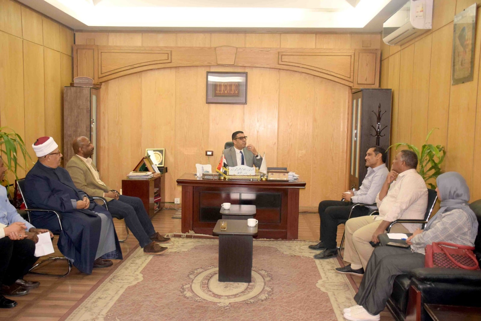 لقاء للتحضير لإطلاق مبادرة علم بأخلاق بالتعاون مع دندرة