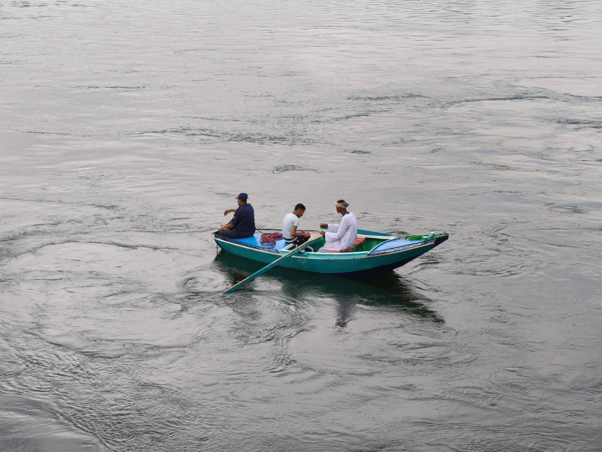 عمليات البحث عن سيدة إسنا الغارقة فى نهر النيل