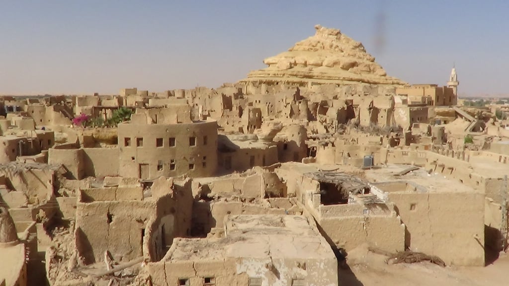 احياء قلعة شالي في سيوة بعد ترميمها