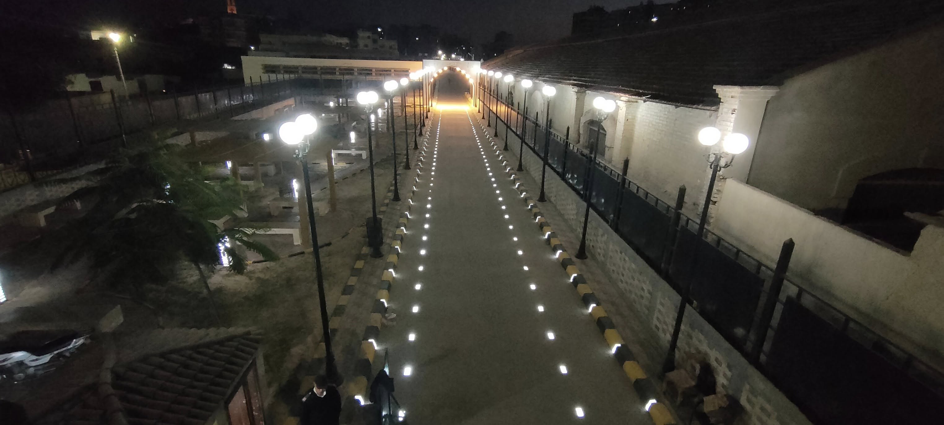 صورة علوية للمسار