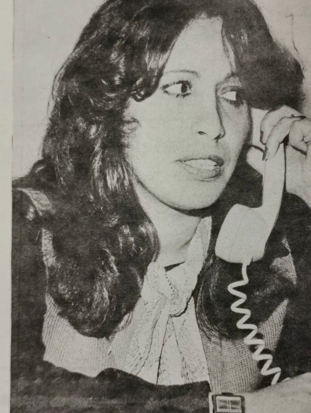 الفنانة حياة الفهد في مرحلة الشباب