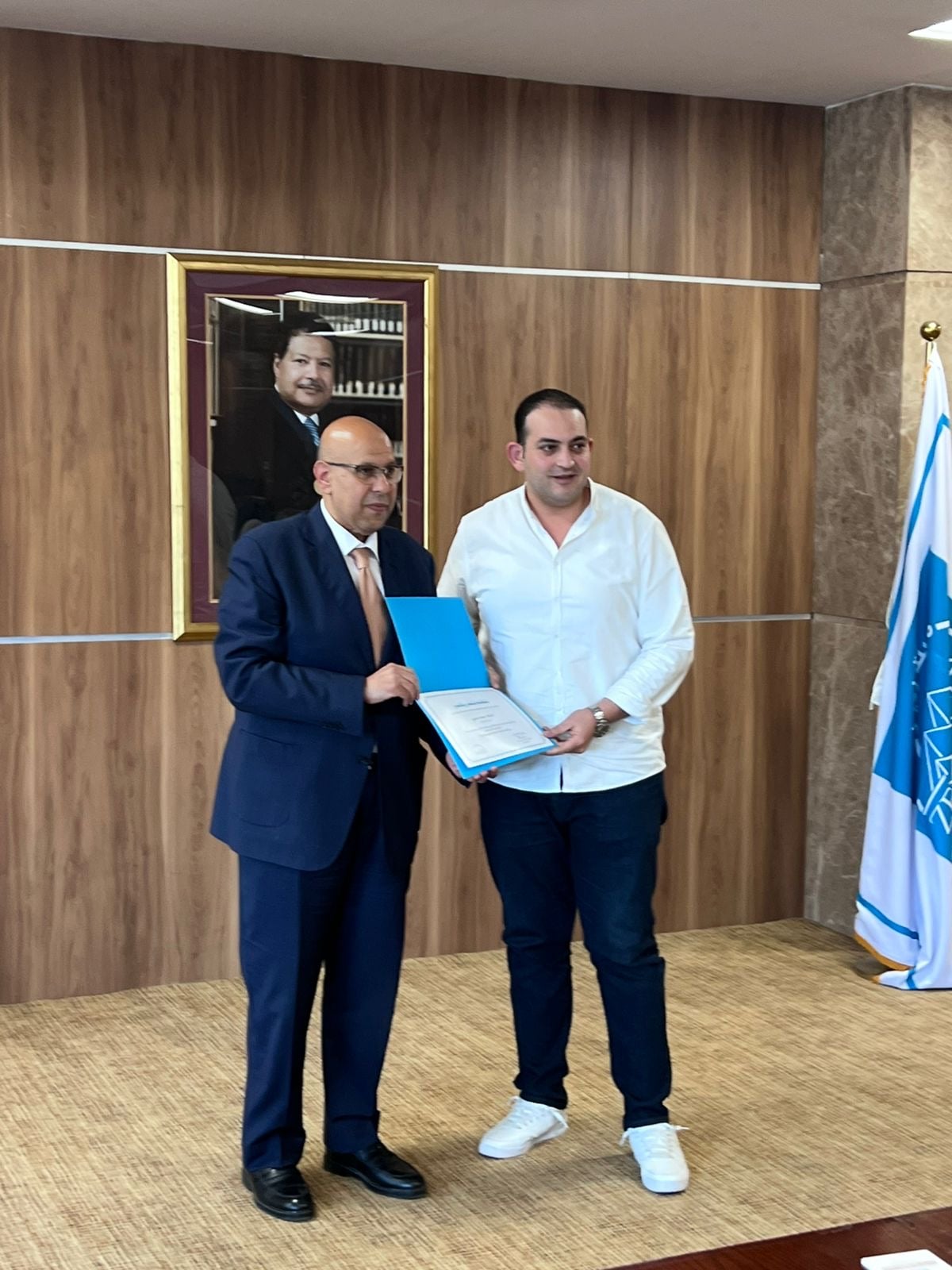 تكريم الزميل محمد صبحى 