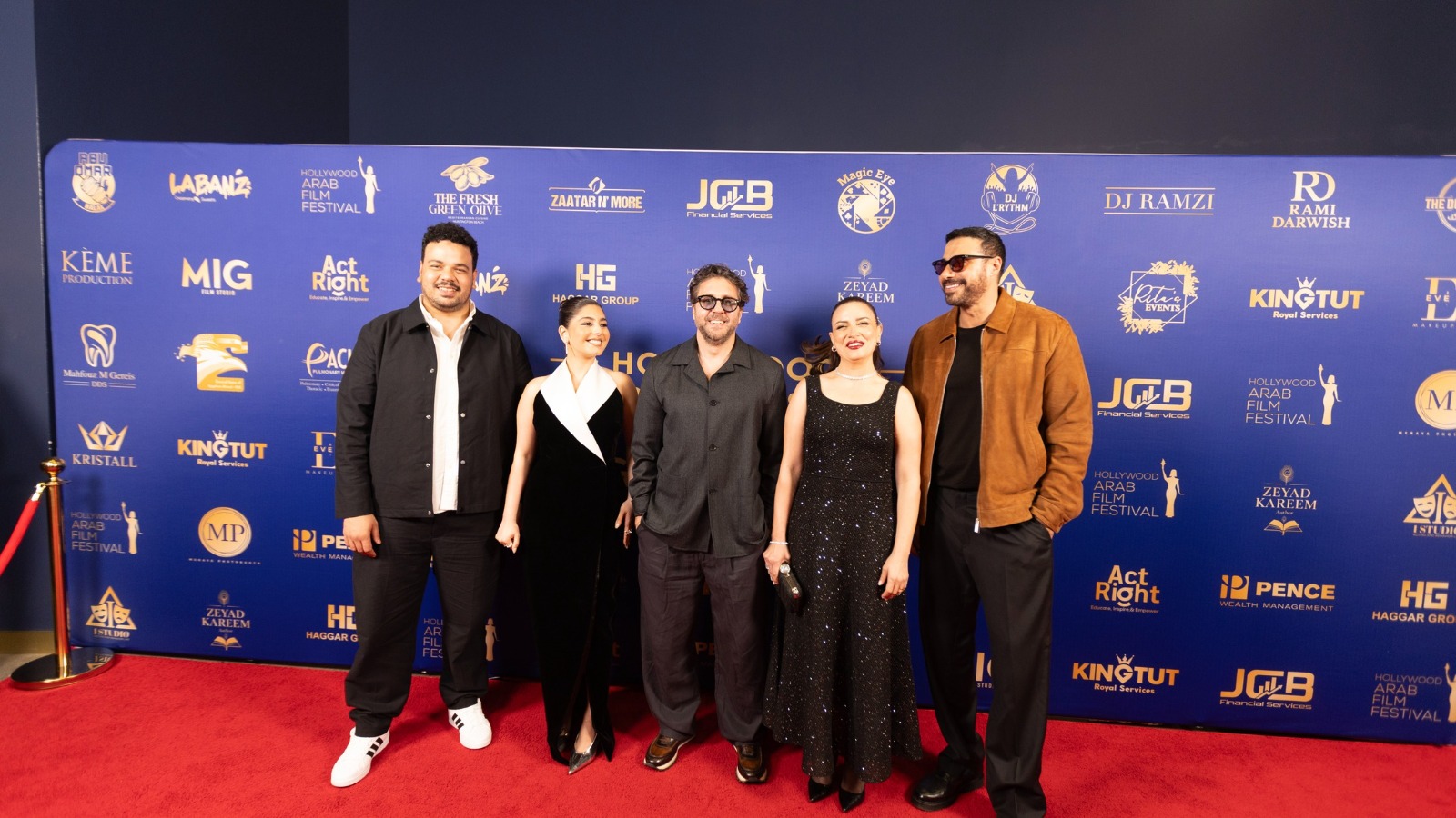 هشام ماجد والسعدنى