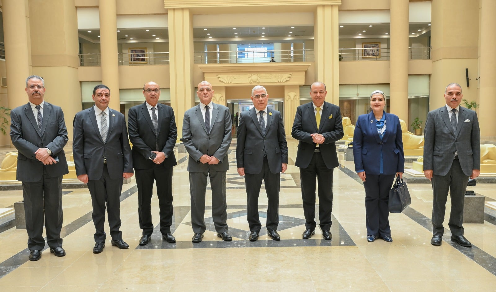 النائب العام يستقبل رئيس جامعة المنصورة  (6)