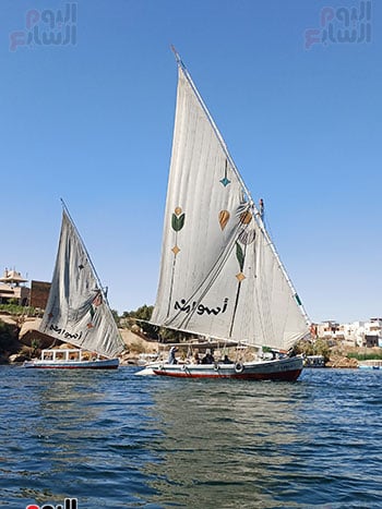المراكب-الشراعية-فى-أسوان