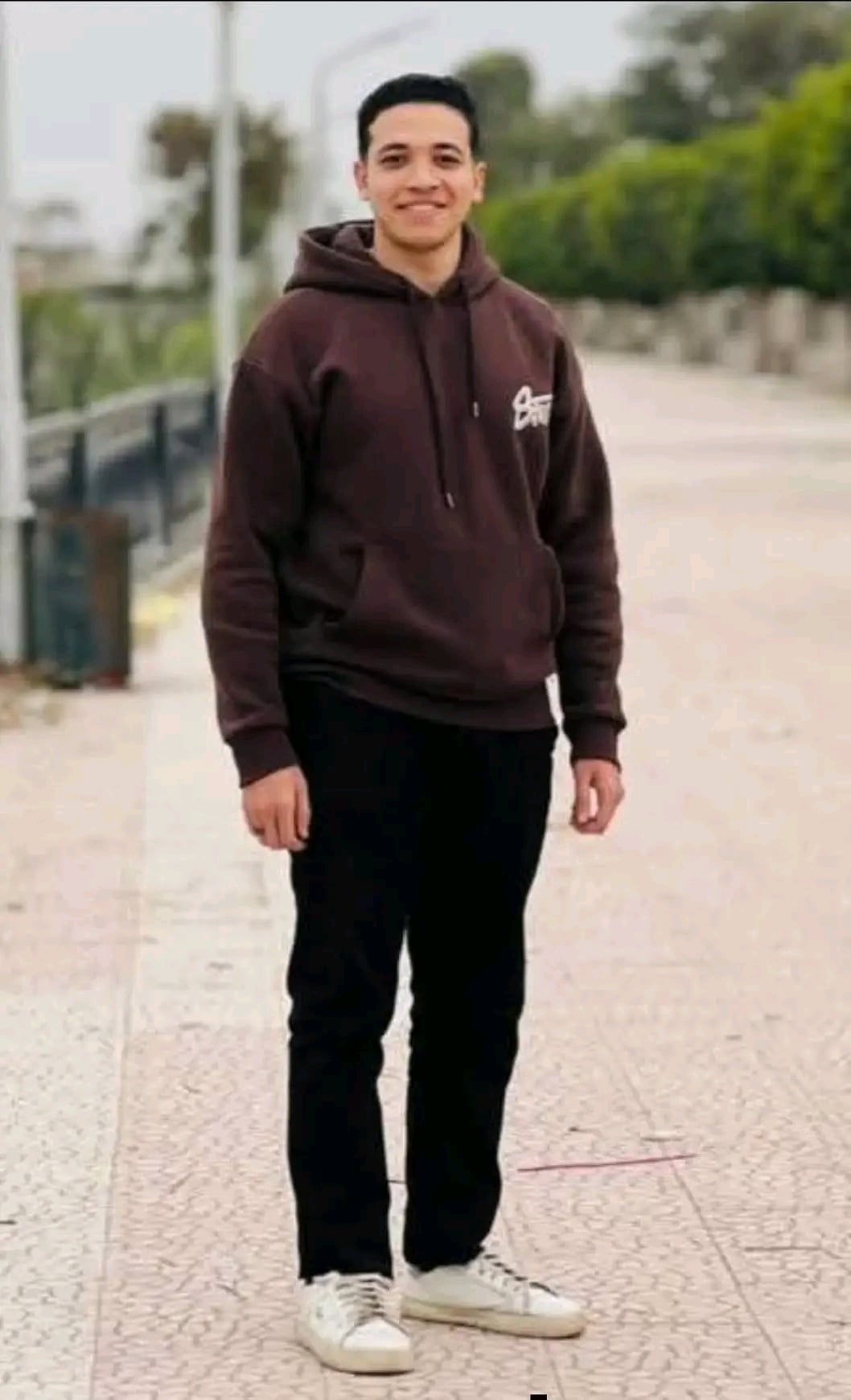 الطالب الجامعى المتوفى فى الحادث