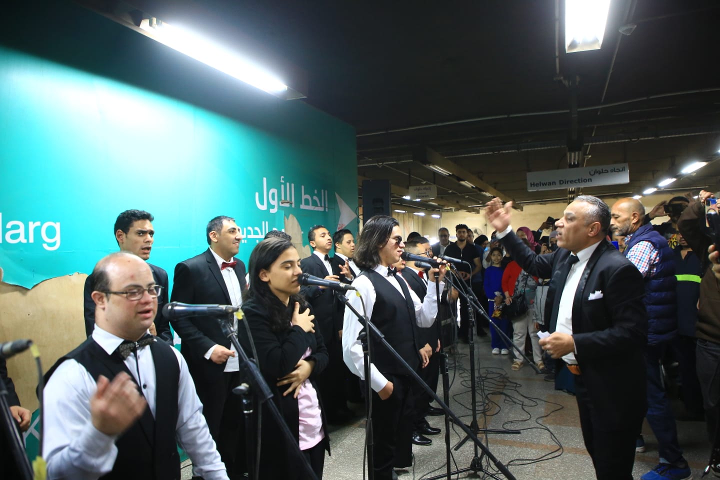 عروض غنائية في محطة جمال عبد الناصر (4)