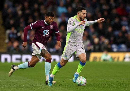 مباراة مانشستر سيتى وبيرنلي