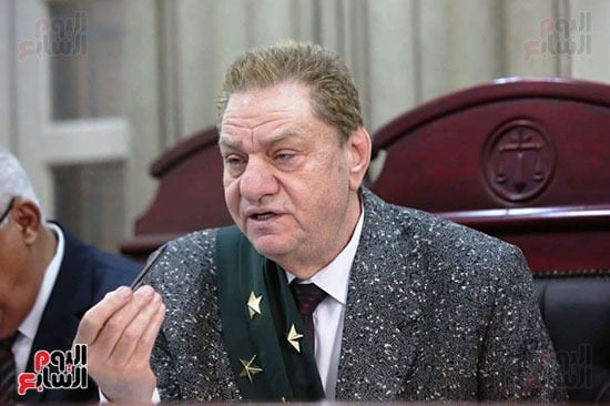 جانب من المحاكمة اليوم