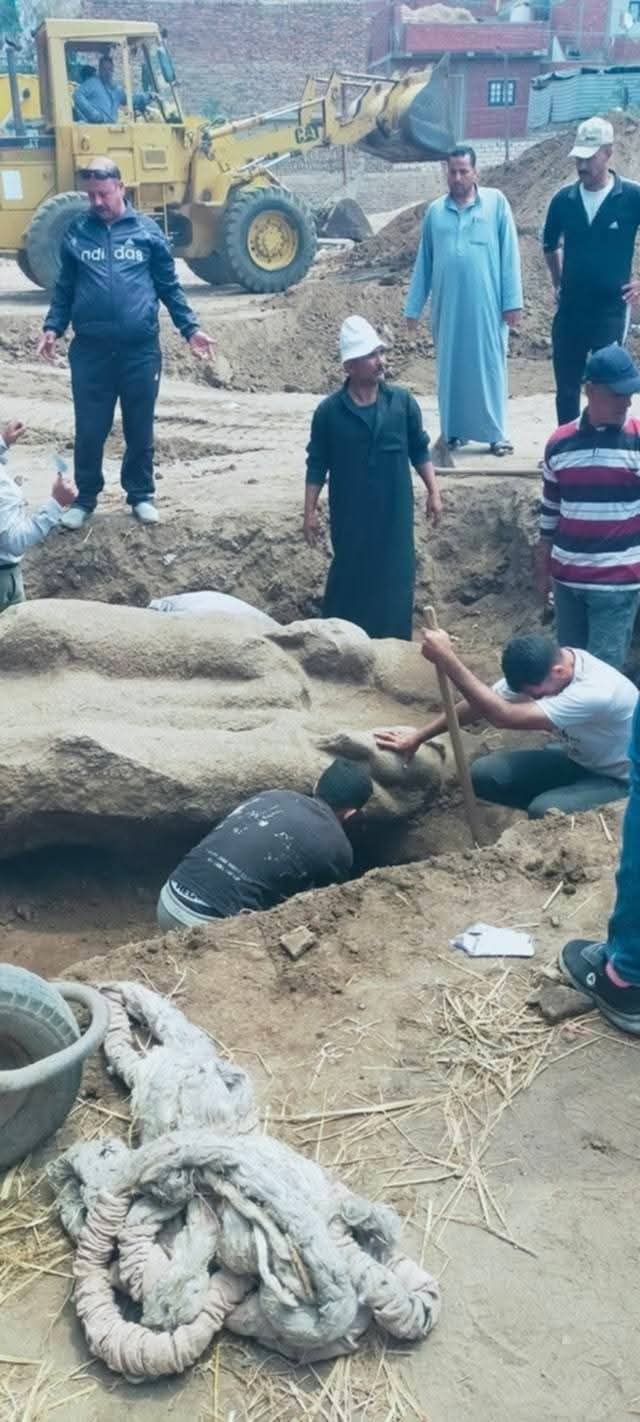 تمثال الشرقية المعثور عليه