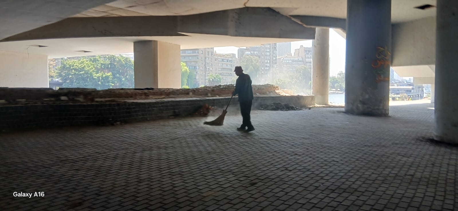 حى العجوزة يكثف حملات النظافة بالشوارع والمحاور (1)