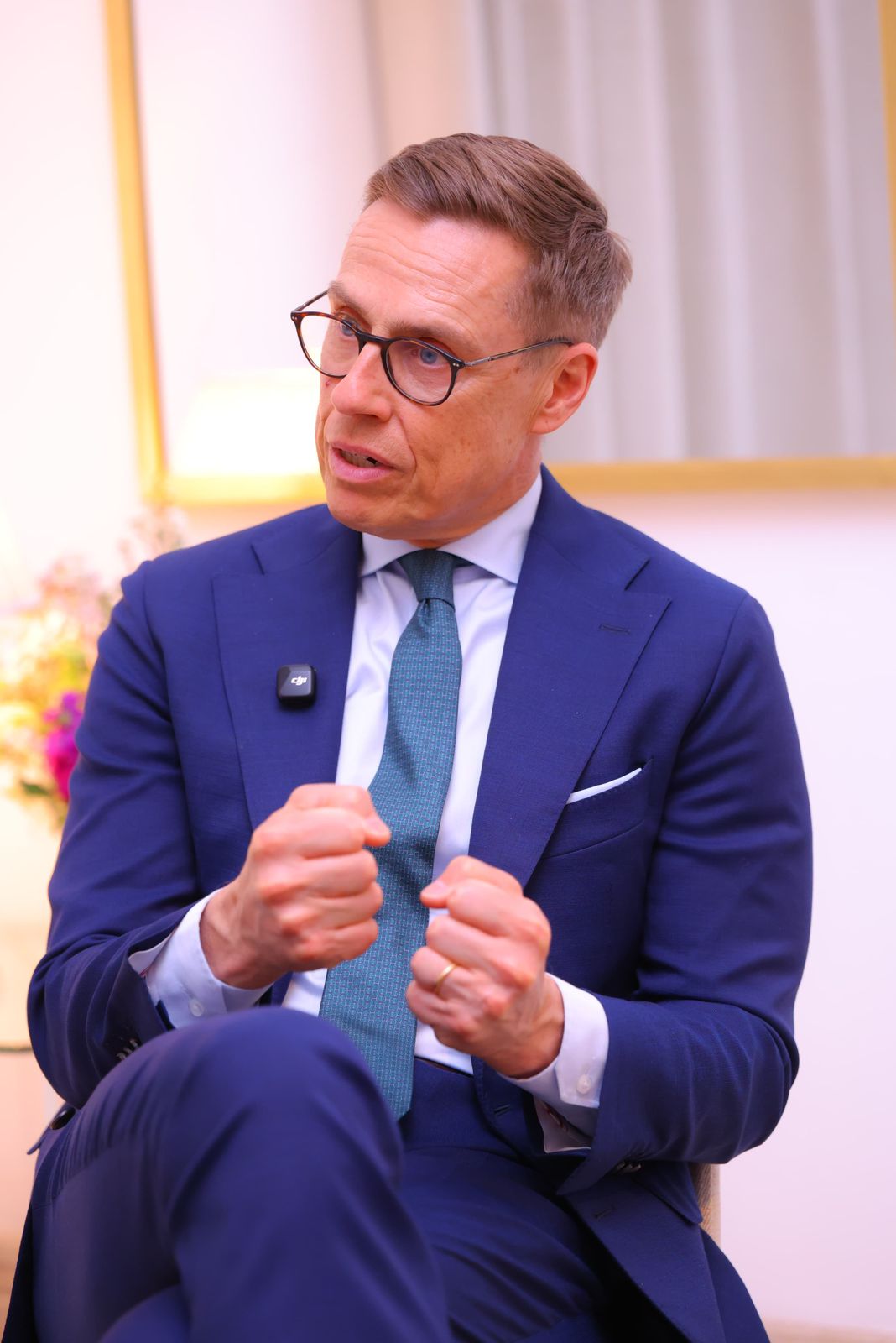 الرئيس الفنلندى الكسندر ستوب