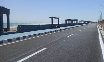 الطرق بمدينة ابو زنيمه