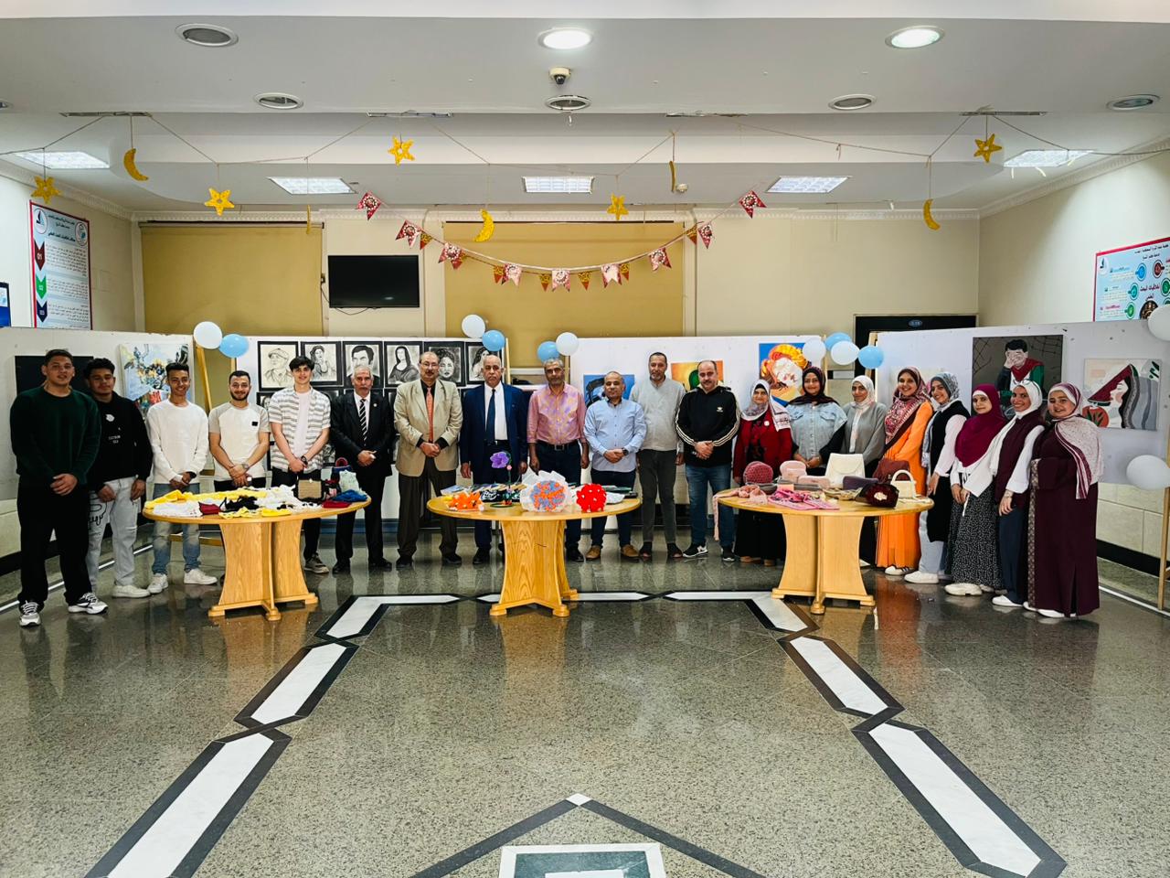 قيادات جامعة كفر الشيخ والطلاب