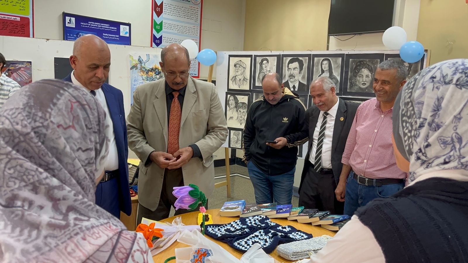 المعرض السنوي لكلية علوم الثروة السمكية والمصايد