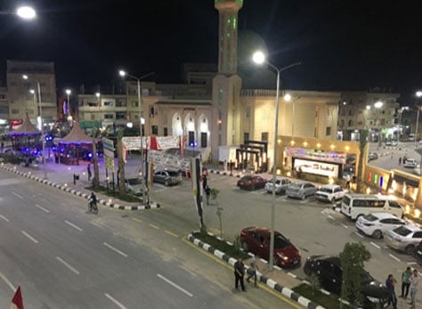 تطوير طرق العريش