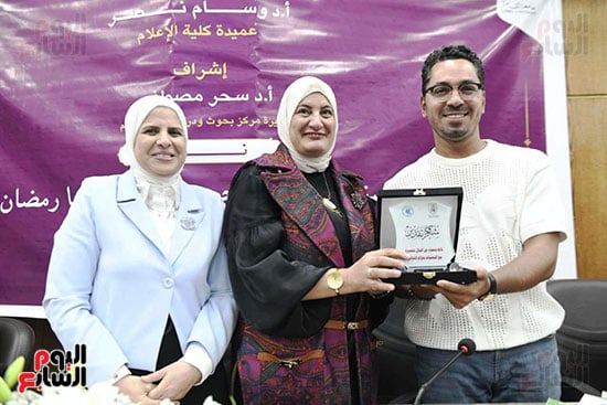 تكريم دراما المتحدة بجامعة القاهرة