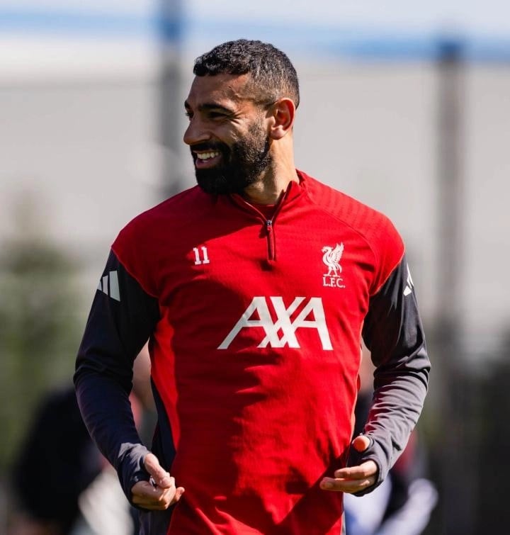 محمد صلاح في تدريبات ليفربول (1)