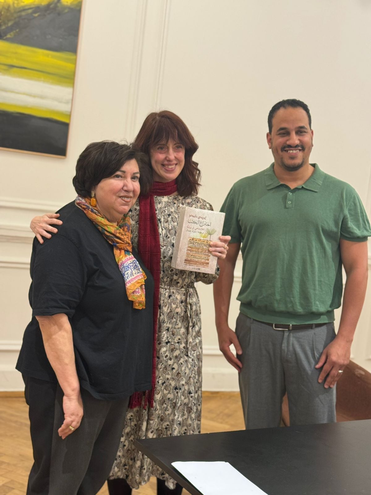 إيريني باييخو في لقاء ثقافي بالقنصلية (1)