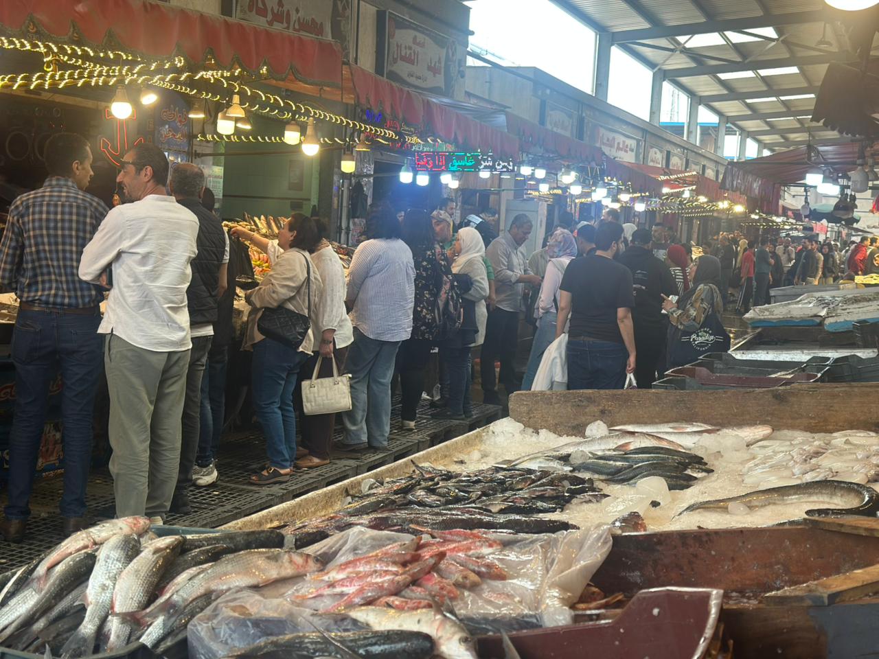 زحام بالسوق