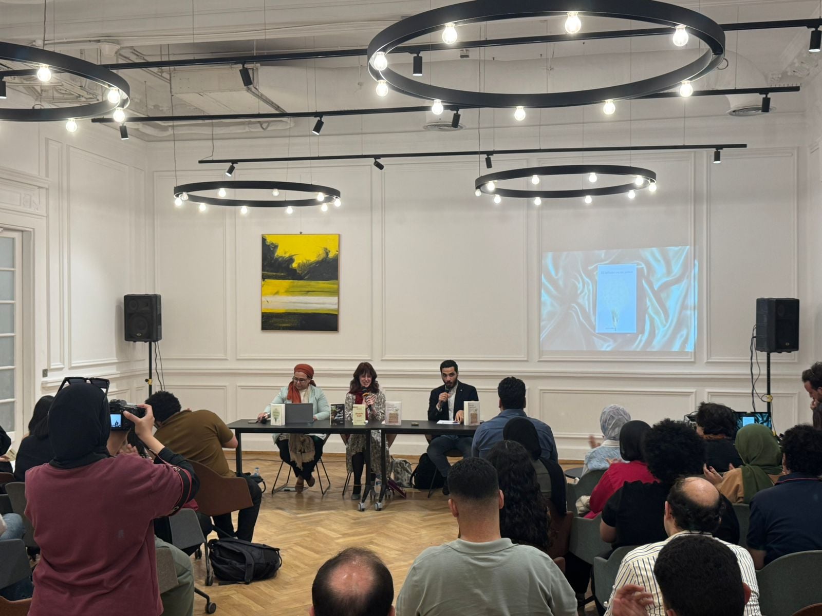 إيريني باييخو في لقاء ثقافي بالقنصلية (2)