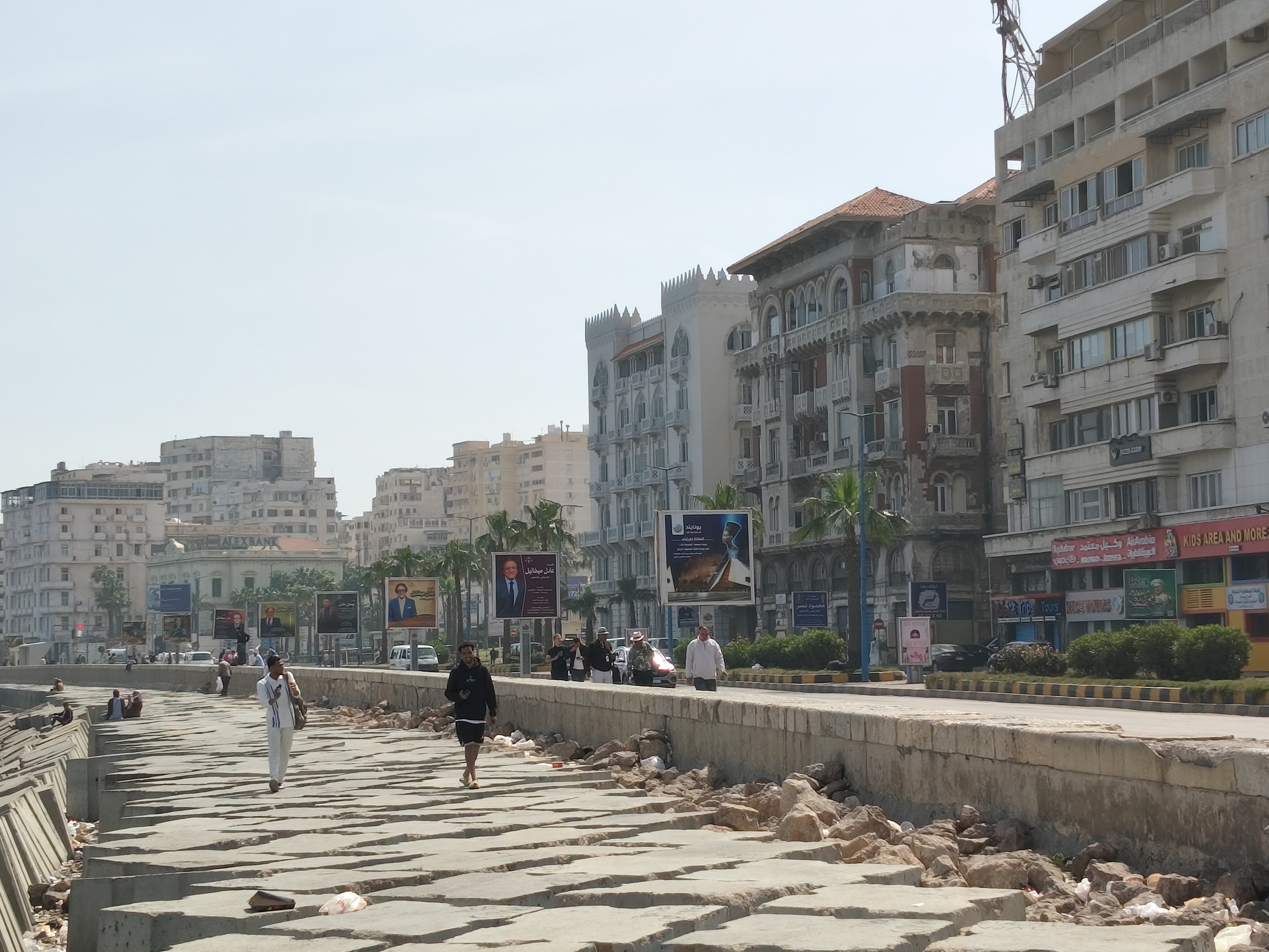 ارتفاع درجات الحرارة على الإسكندرية