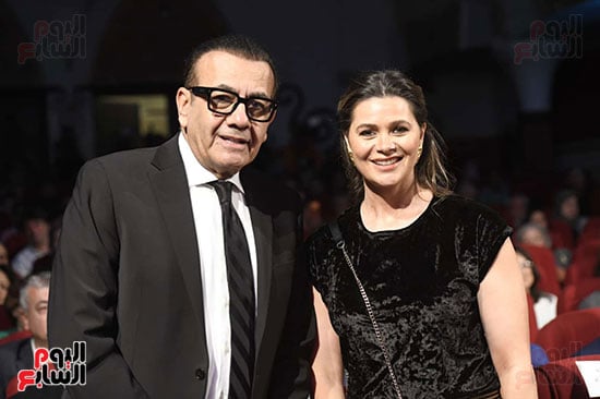 يسرا اللوزي وأسامة منير