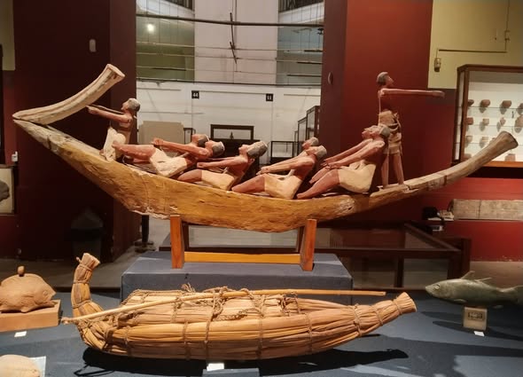 نماذج القوارب فى المتحف المصري