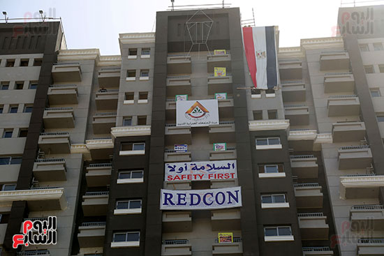 العمل داخل أبراج مثلث ماسبيرو