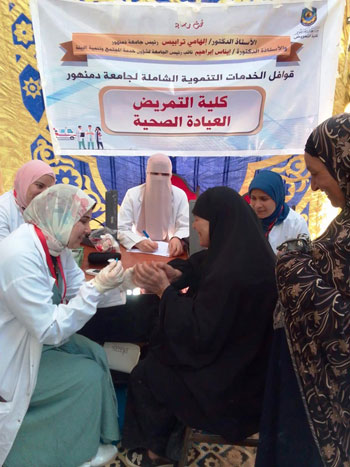 قافلة طبية بقرية أبو المطامير