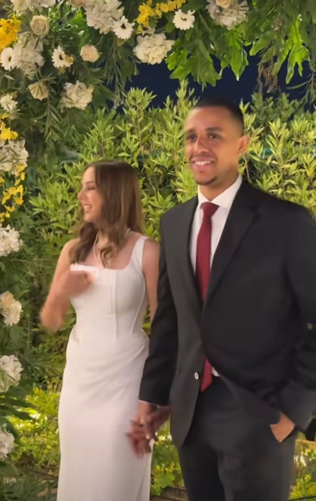 مصطفى عسل من حفل خطوبته