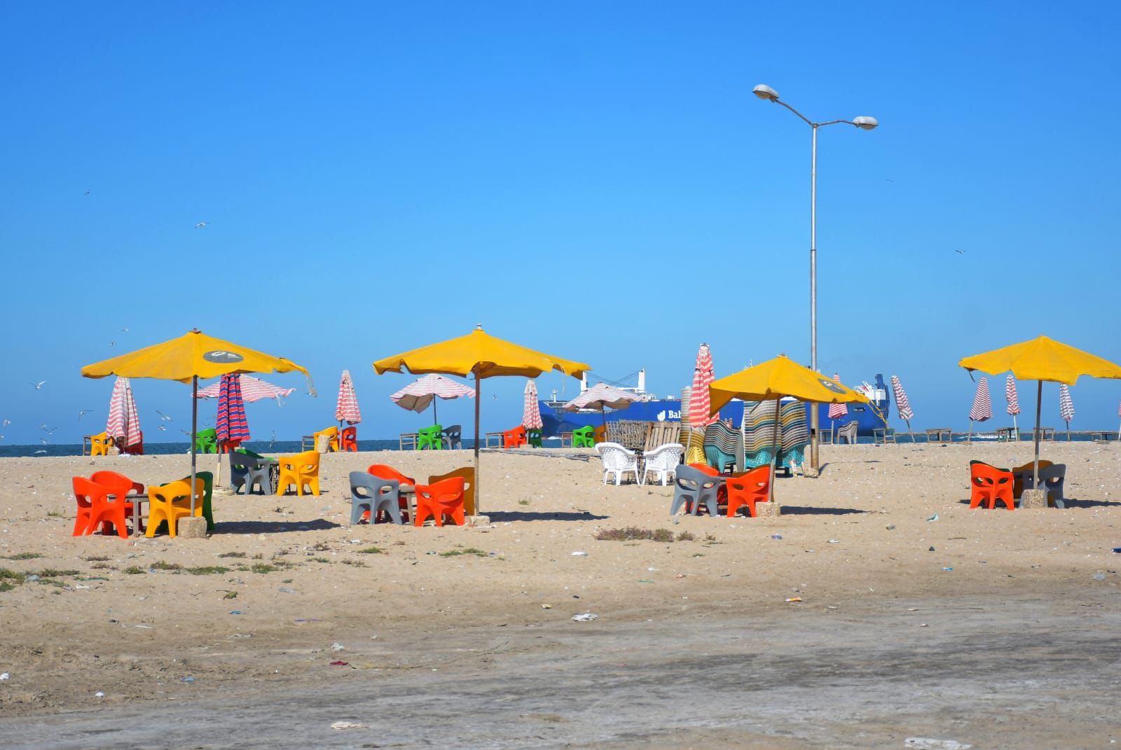 شاطئ بورفؤاد قبل التطوير