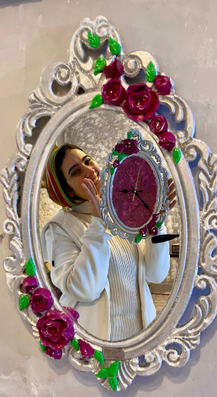 مراية ملونة 