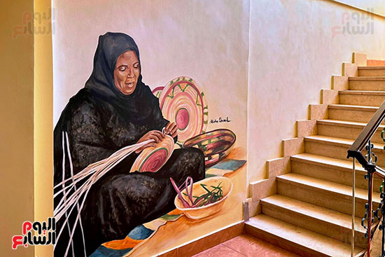 الحرف اليدوية على الجدران