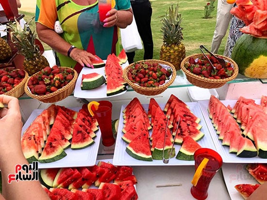 البطيخ-والفراولة