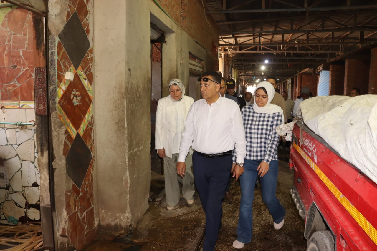 خلال الجولة بشبرا الخيمة