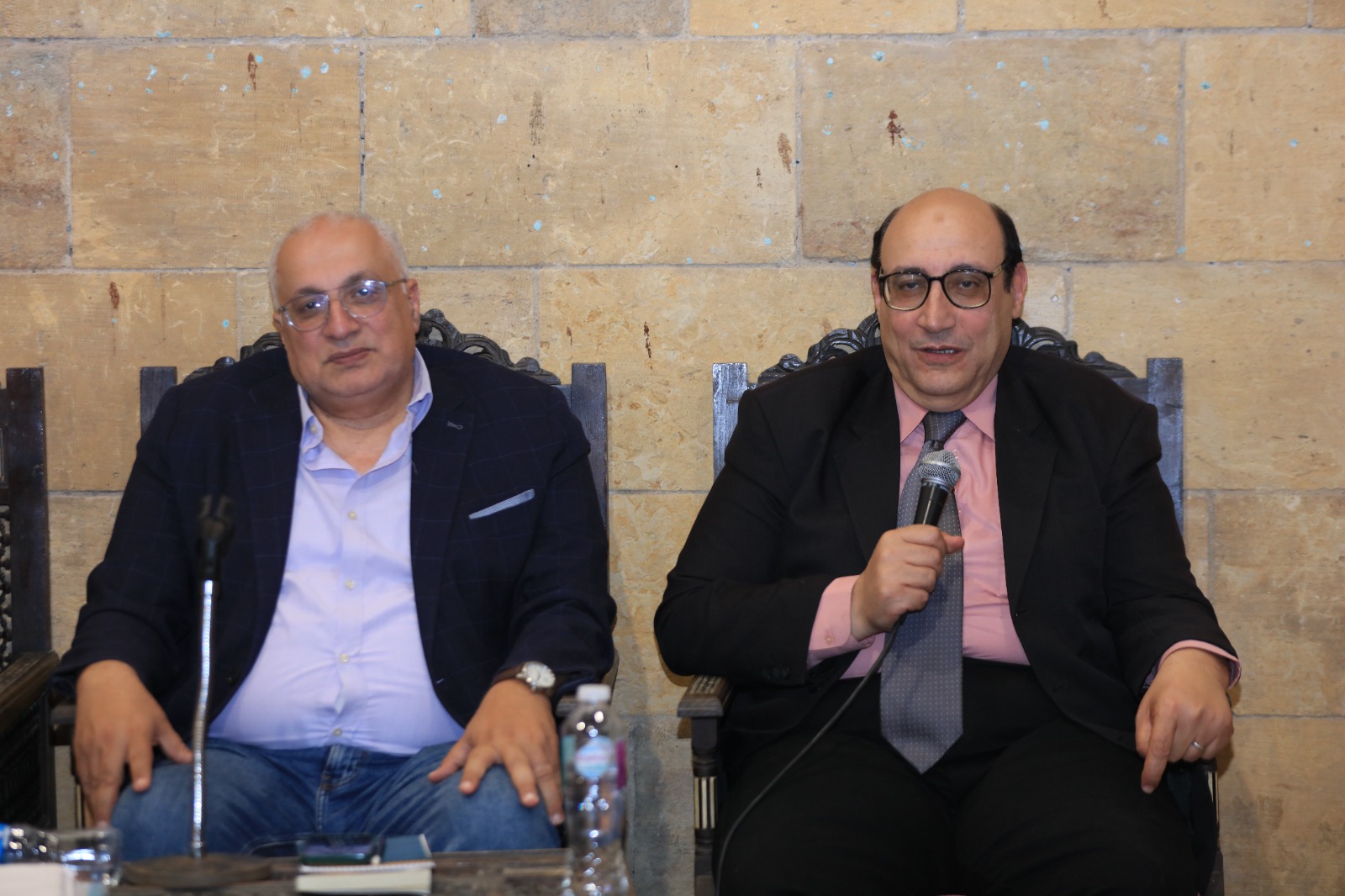 الدكتور محمد عبد السلام والدكتور سامح فوزي