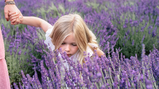 فوتوسيشن أمام الزهور