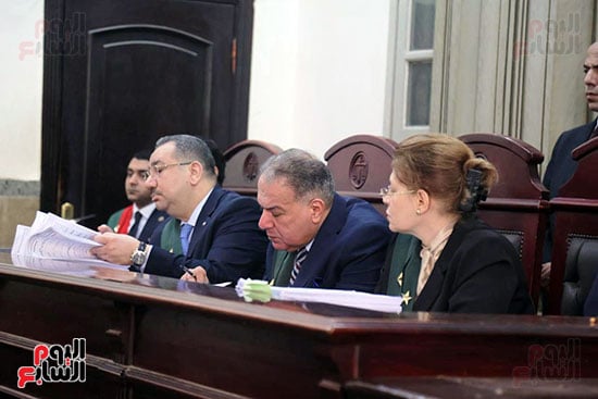 رئيس المحكمة مستشار محمد ياسر