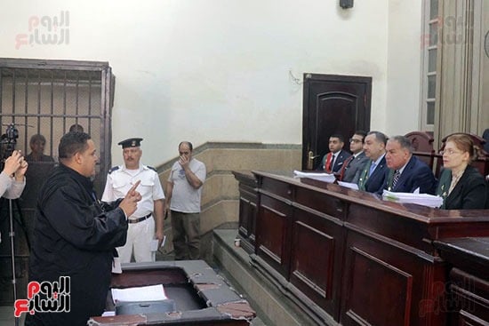 جانب من المحاكمة