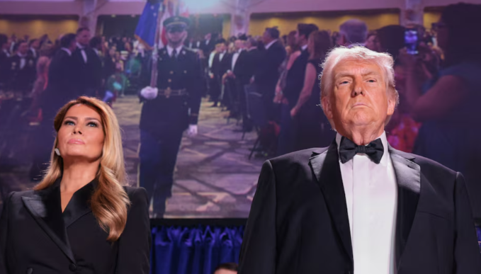 ترامب وميلانيا