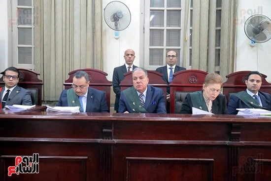 المستشار الدكتور محمد ياسر أبو الفتوح وهيئة المحكمه