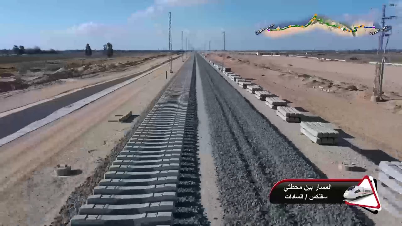 الخط الاول للقطار السريع  (10)